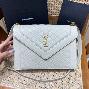 San Francisco USA YSL Gaby絎縫紋路信封斜挎包26CM