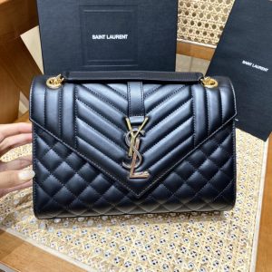 Canada  YSL ENVELOPE真皮信封包聖羅蘭包包真假辨別