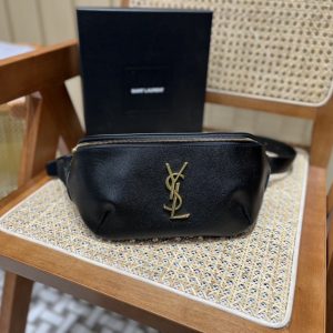 Montreal Canada YSL聖羅蘭logo腰包聖羅蘭腰包鑒定