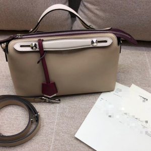 Australian Canberra芬迪By the way手袋碧玉杏拼色