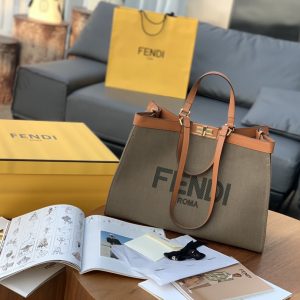 Thailand芬迪Fendi peekaboo購物袋芬迪女士包包圖片