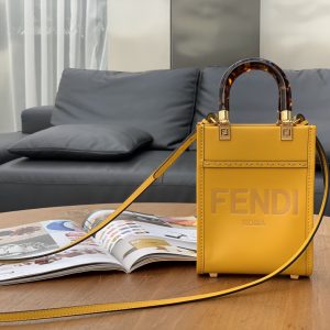 Spain芬迪Fendi Sunshine mini tote芬迪官網中國官方網