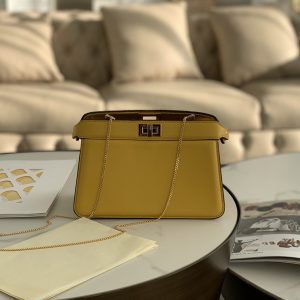 Indonesia芬迪Fendi Iconic peekaboo ISeeU手袋芬迪包