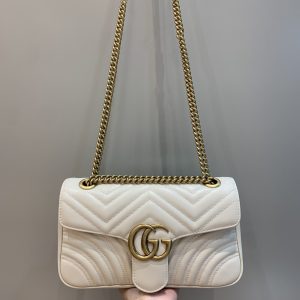 Kuwait古馳Marmont繫列小號肩背包gucci女包旗艦店