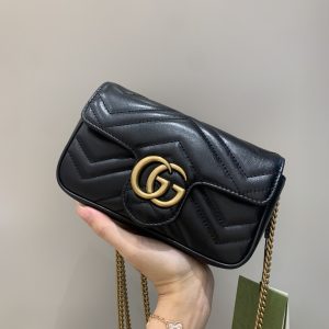 Toronto Canada古馳Marmont繫列超迷妳手袋黑色Gucci