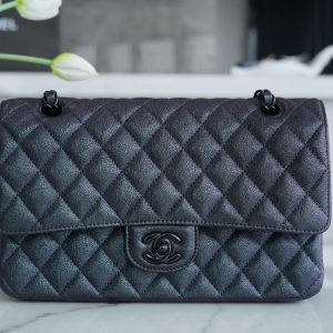 Canada Ottawa香奈兒chanel CF Classic flap水洗胎牛中號