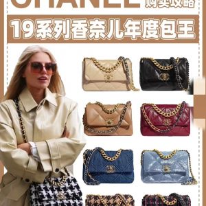 CHANEL |香奈兒19bag選購攻略，超全幹貨分享！
