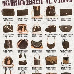 45只超保值熱門路易威登LV包包推薦