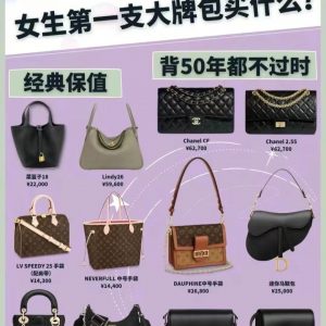 人生第一只大牌包，女生第一支大牌包買什麽？