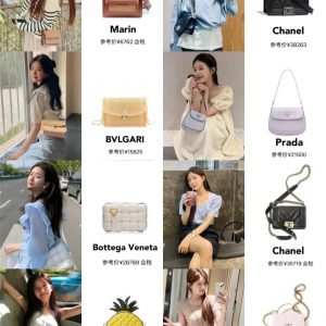 16款趙露思愛用包包。夏日甜妹必備包包