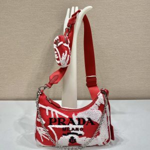 Morocco普拉達Re-Edition 三合一手袋普拉達包包最新款女