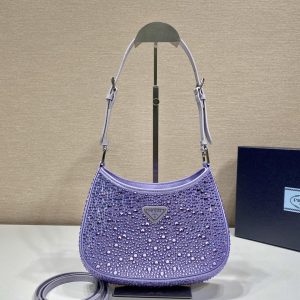 New York USA PRADA 普拉達滿天星腋下包普拉達的女包