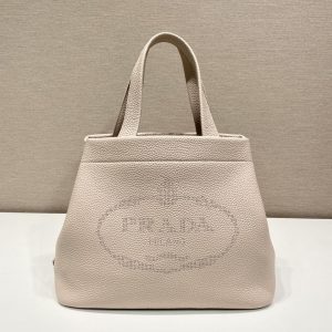 Astrakhan’ PRADA 普拉達新款雕花logo托特包普拉達包包