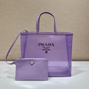 Blagoveshensk PRADA 普拉達亮片托特包普拉達包包標誌