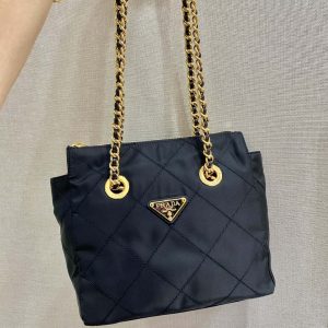 Bandung PRADA 普拉達Vintage中古鏈條菱格流浪包小號