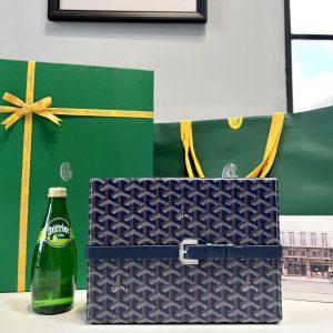 戈雅Goyard八只裝手錶盒海軍藍戈雅Goyard手錶盒