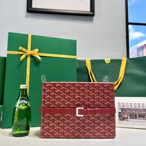 戈雅Goyard八只裝手錶盒法拉利紅戈雅官方旗艦店