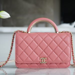 CHANEL 22a 早秋繫列金屬手柄woc 奢侈品牌香奈兒女包