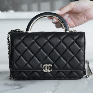 CHANEL 22a早秋繫列金屬手柄woc 官方網站香奈兒包包