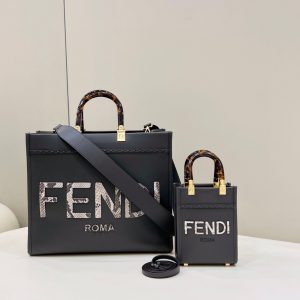 Arkhangel’sk-gorod 芬迪Fendi MINI TOTE包包深灰