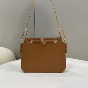 Berkakit FENDI touch包包土黃芬迪包包怎麽看年份