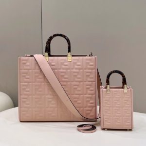 芬迪女包價格及圖片大全Fendi Tote包包爆版粉色