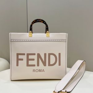 FENDI 陽光手提購物袋芬迪女包官網旗艦店價格新款圖片