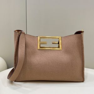 芬迪 Fendi way bag 極簡tote包包全套杏芬迪包包價格圖片