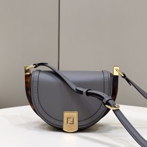 Calgary Canada芬迪 Fendi馬鞍包灰芬迪馬鞍包價格圖片