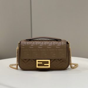 Chita 1 (Tcita or Chita)芬迪 Fendi baguette包包全套包裝棕