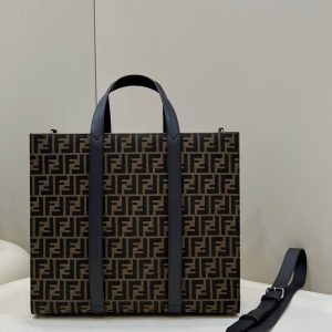 Fendi老花托特中性款 手拎包芬迪女包官網價格新款圖片