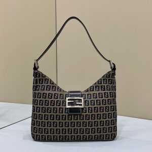 Qatar Doha芬迪 Fendi老花帆佈腋下包芬迪腋下包包價格圖片