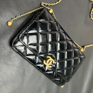 香奈兒雙金球官網報價CHANEL 高級手工坊雙金球  黑色