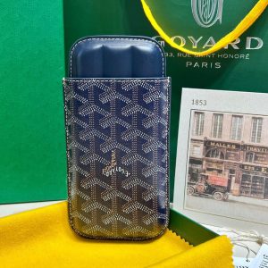 戈雅包包正品價格圖片戈雅 Goyard三支裝雪茄盒