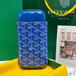 Indonesia Jakarta戈雅包包是什麽材質 Goyard三支裝雪茄盒