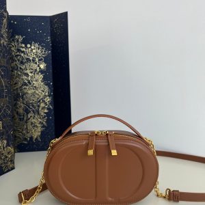 香港屯門區迪奧女士包包圖片Dior Signature繫列橢圓相機包