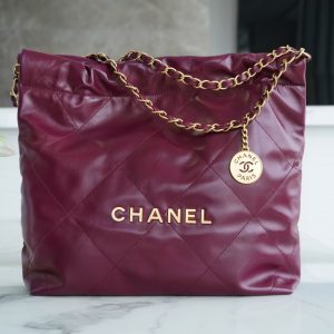 Vancouver Canada 香奈兒 CHANEL23 22手袋紫紅 小號