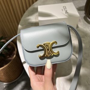 Vietnam Celine 思琳mini 凯旋门 冰藍色思琳包官網價格