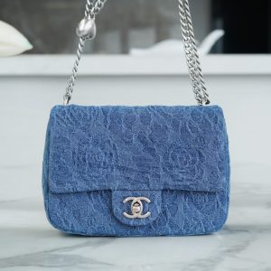 Brisbane Australia 香奈兒 CHANEL 23p 山茶花紋 牛仔 方胖子