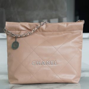 Singapore Kuala Lumpur CHANEL22手袋 正品尾皮 奶茶杏銀扣
