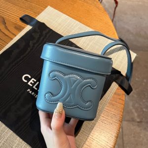 Kingdom of Saudi Arabia Celine 思琳凱旋門小盒子 單寧藍