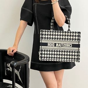 Los Angeles USA 迪奧 Dior Tote最新仟鳥格繫列迪奧包包圖片