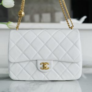 Canada Ottawa CHANEL 23P愛心調節扣大號香奈兒包包女包