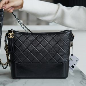 香港西貢區 CHANEL Gabrielle經典流浪包 黑色 大號