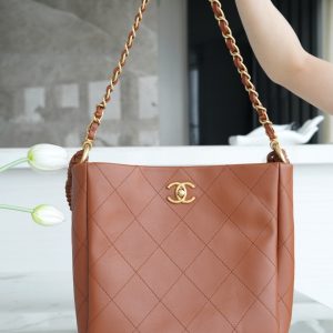 Taiwan 香奈兒 CHANEL 23A新款Hobo嬉皮包 焦糖