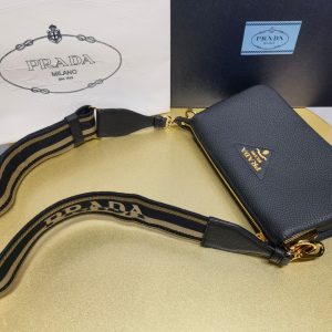 Miass-1 普拉達包包真假怎麽鑒別PRADA秋冬新品單肩包