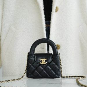 Chelyabinsk-gruz 香奈兒 CHANEL23k Kelly手柄包 黑色 小號