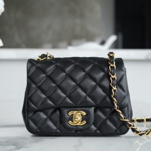 Cherepovets-1 香奈兒 CHANEL classic flap正品皮荔枝紋 方胖子