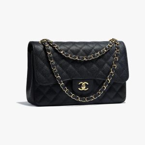 香奈兒包包官網中國官方網CHANEL大號經典手袋黑