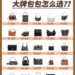 人生中的第一只大牌包包應該怎麽選？大牌包包 奢侈品包包